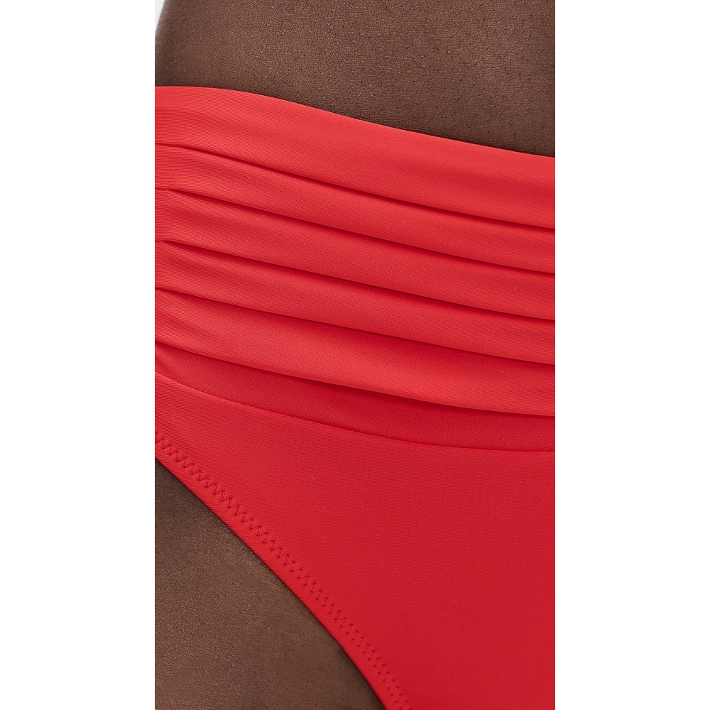 Ramy Brook Ivo Bikini Bottoms in Red - Picture 5 of 5